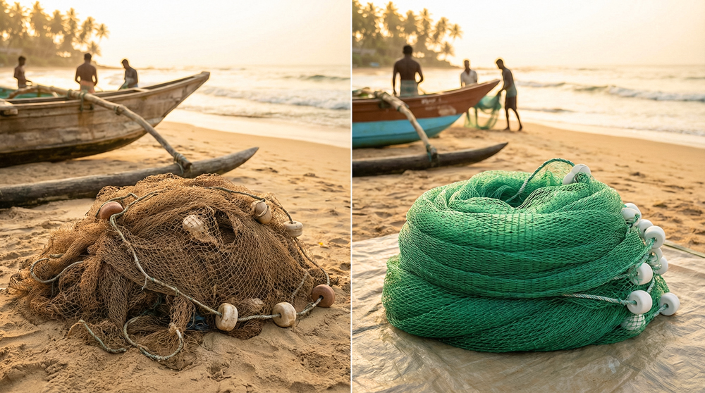 Time to Replace Your Fishing Net